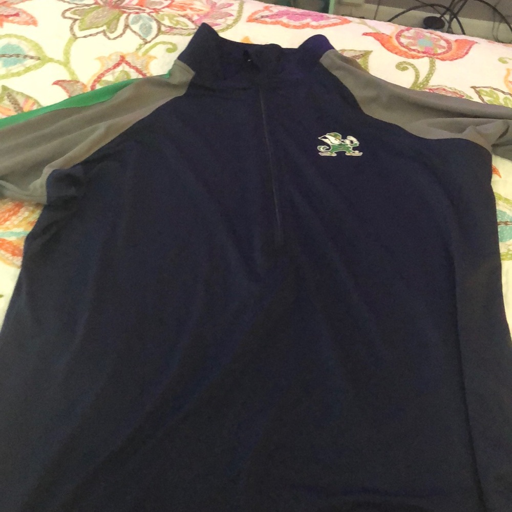 Notes Dame 1/2 zip ladies NWT size XL